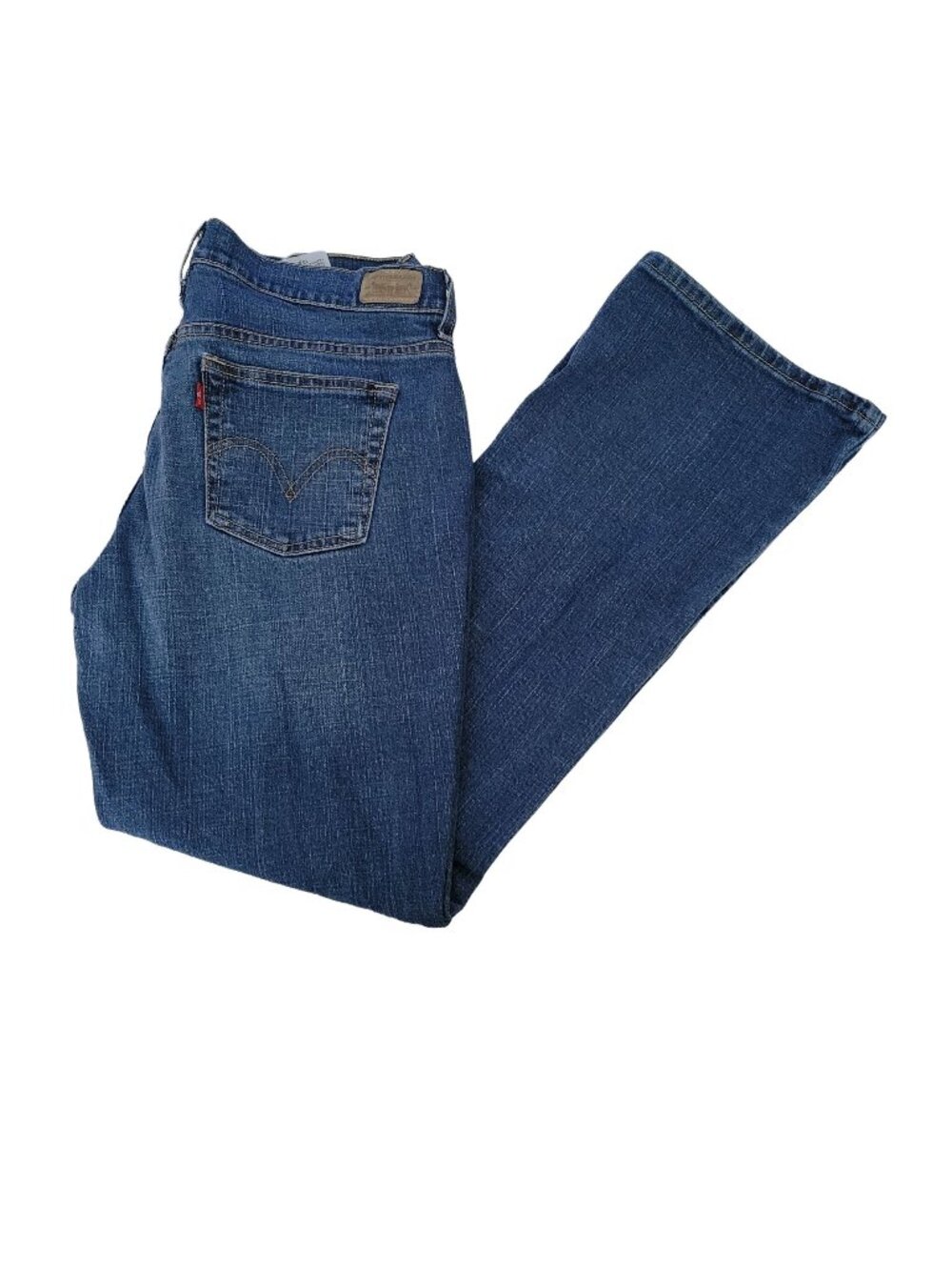 Levis 515 Boot Cut Jeans Womens Size 10 Mid Rise Medium Wash Denim Pants